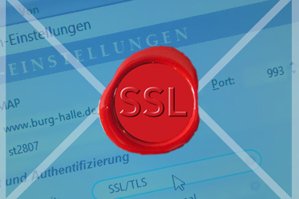 Symbolbild SSL-verschlüsselte E-Mail