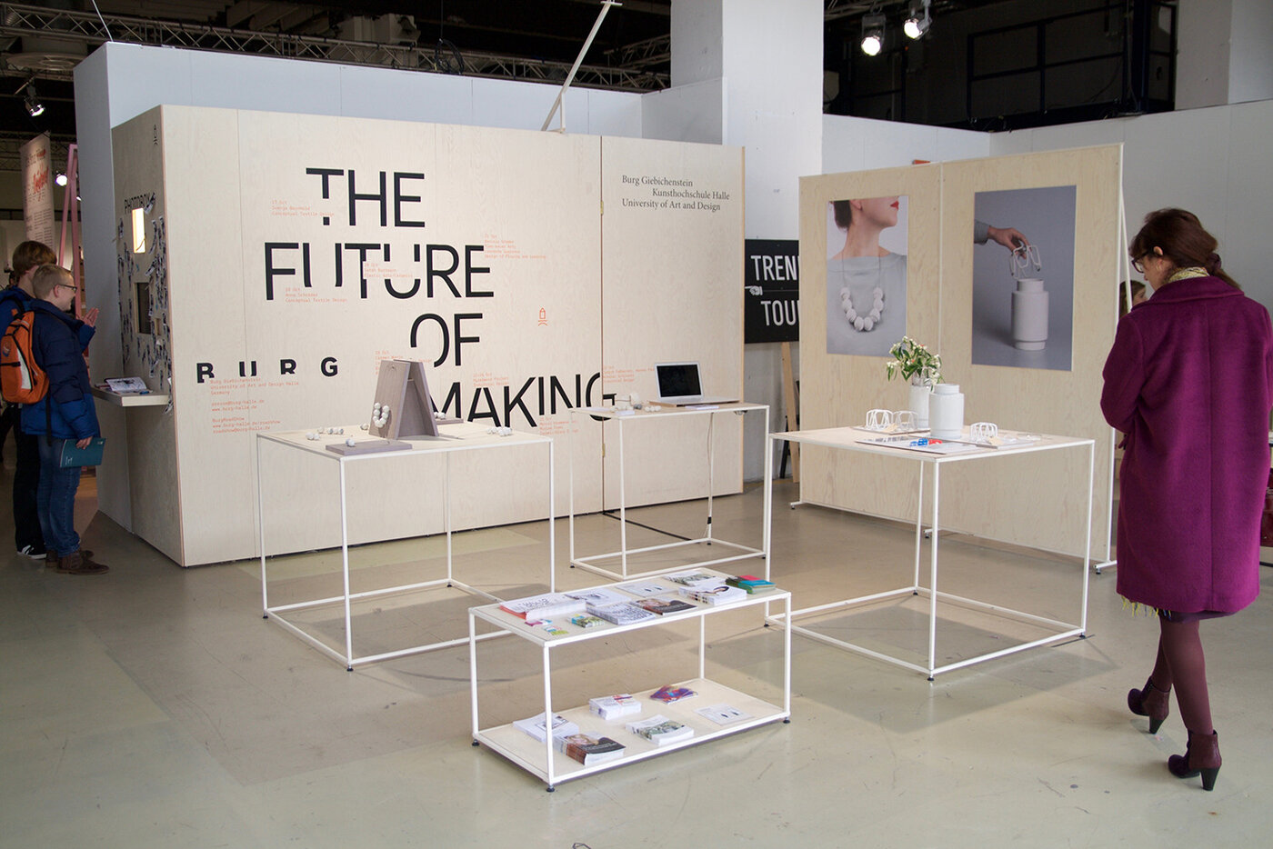 BURG Stand "The Future of Making" auf der DDW 2015, Foto Krummenacher