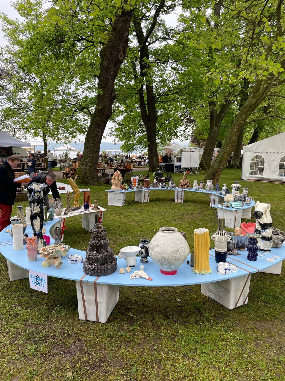 Keramikklasse, Töpfermarkt in Diessen am Ammersee